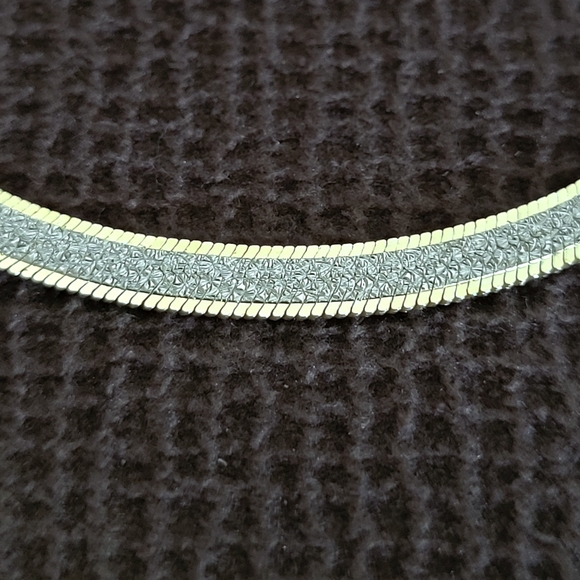 Mia Fiore Two✌️ Tone Herringbone Bracelet - NWT - Picture 13 of 16